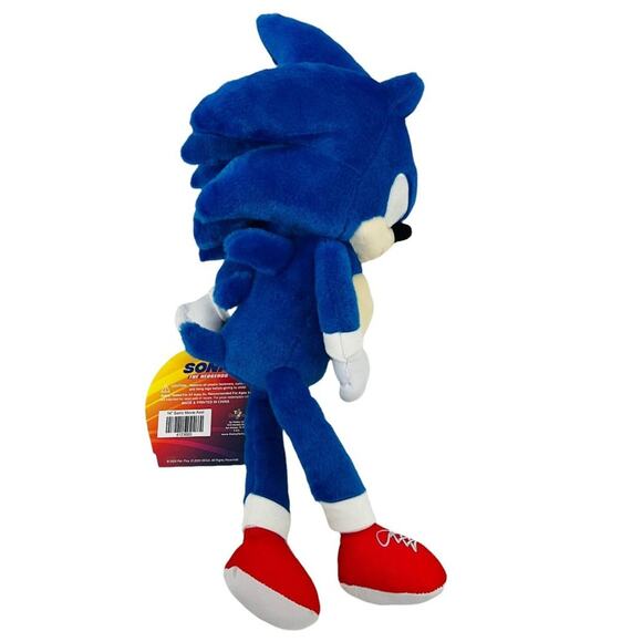 Official Toy Factory 15” Sonic The Hedgehog Movie Sonic Plush 2020 All Tags - Picture 4 of 7